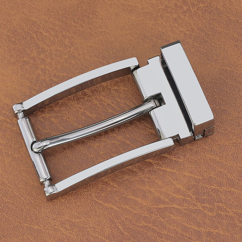 Silvery Pin Buckle Suitable for the 2.8cm width belt silvery Metals Alloy buckle fashion Designer Belts