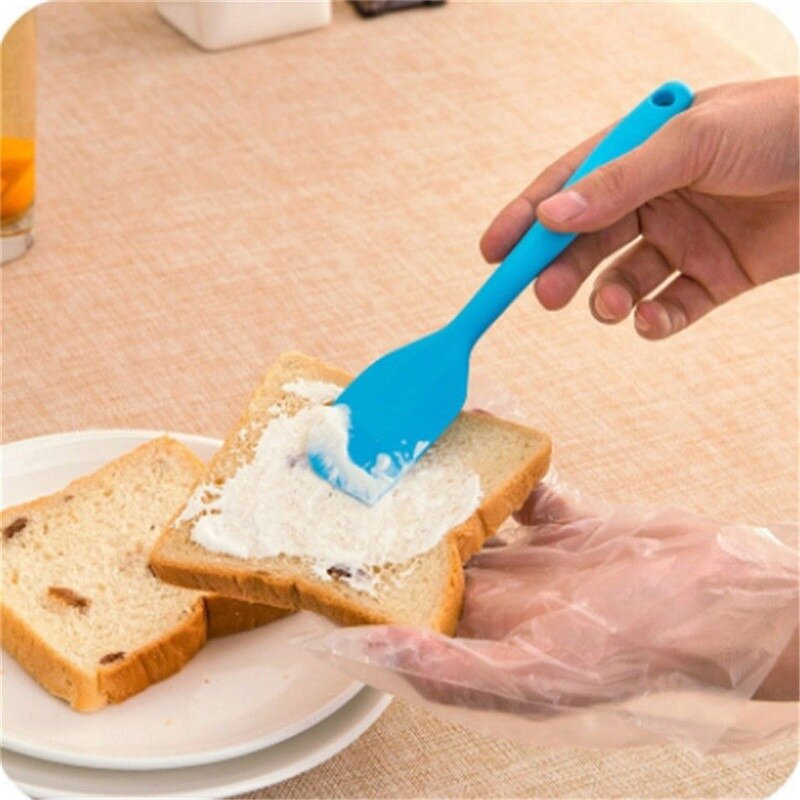 Heat Resistant Integrate Handle Silicone Scraper Kitchen Baking Non-stick Silicone Pan Spatula Pastry Cake Kitchen Cooking Tool