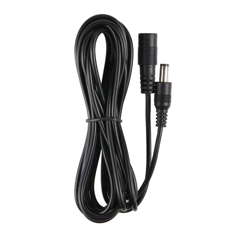Cable de extensión de 12V CC para cámara Wifi, Cable de alimentación macho y hembra, 3m, 5m, 10m, adaptador de corriente para videovigilancia