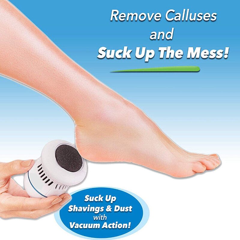 2020 gran oferta manicura y pedicura removedor de Vac recargable electrónicos limas para pie limpiar herramientas pies cuidado perfecto para agrietada y dura de la piel