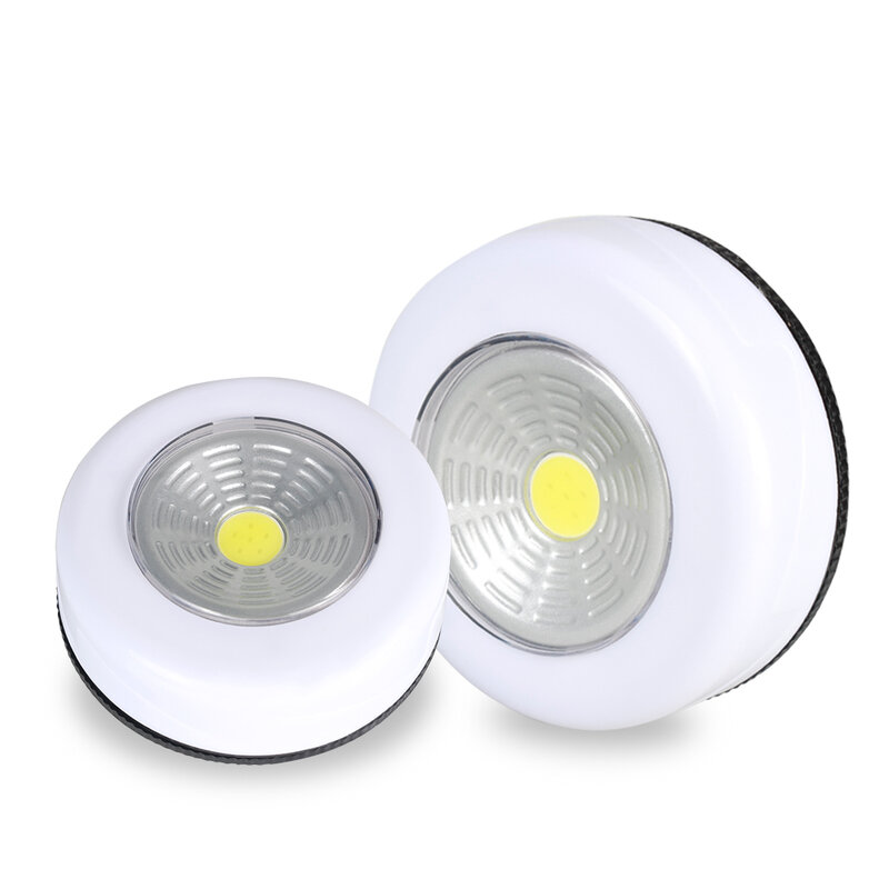 Luz LED para debajo de gabinete COB con pegatina adhesiva inalámbrica, lámpara de pared, armario, cajón, armario, dormitorio, cocina, luz nocturna