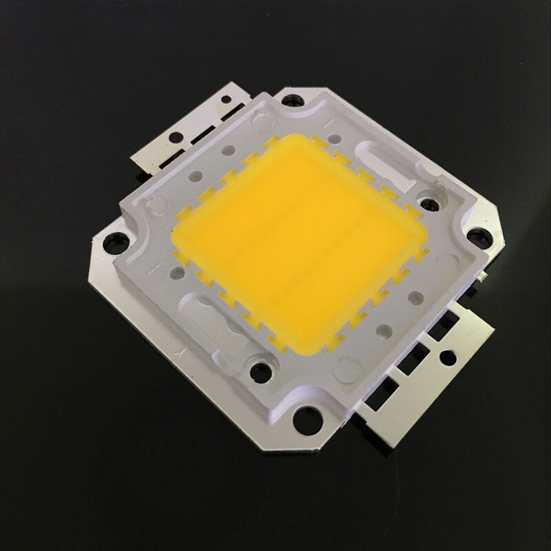 Square brackets 10-100W power integrated warm white lamp beads white natural white led integrated chip high brightness