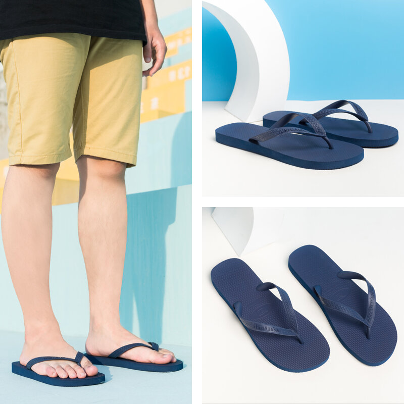 남성용 빅 사이즈 플립 플롭, 가벼운 플립 플롭, 통기성 신발, 가정용 소프트 슬리퍼, 여름 해변