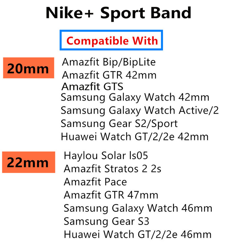 Correa para Samsung Gear S3 S2 deporte frontera clásico galaxy ver activa 42mm 46 banda huami amazfit gtr bip 22mm 20mm huawei GT 2