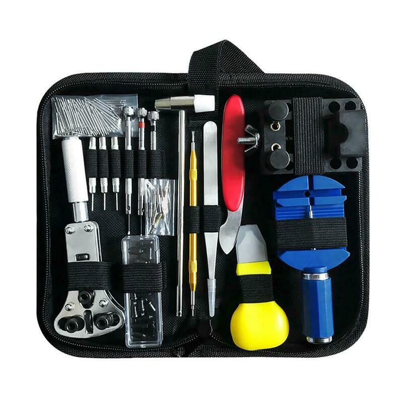 Habitação Repair Tool Kit Set, relógio relógio, Link Pin Dissolver, Opener, Spring Bar, removedor, 147 pcs