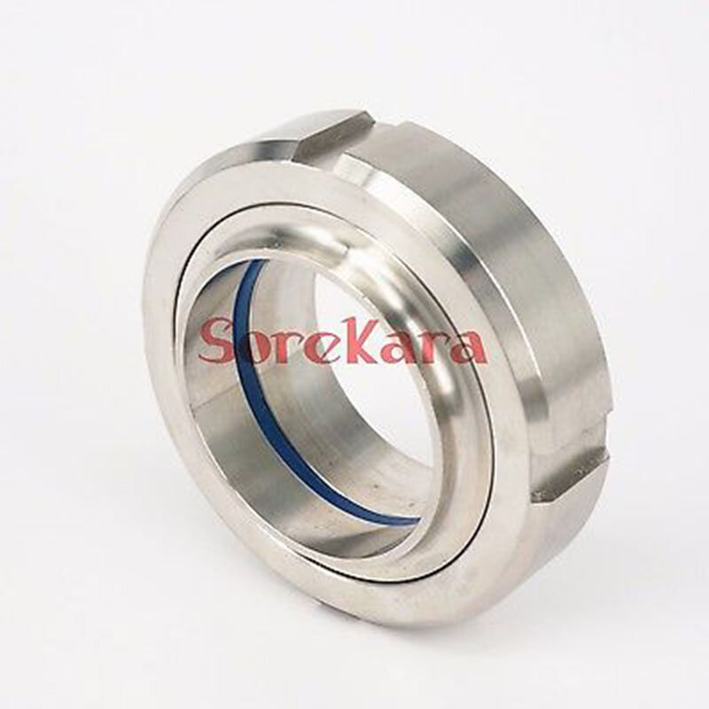 Welding O.D 32mm SS304 Stainless Steel Sanitary SMS Weld On Socket Union Set Pipe Fitting For Food Industries