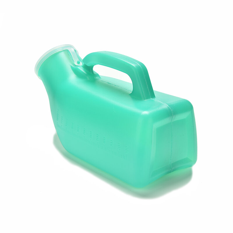 Botella urinaria portátil para viaje en coche, botella Unisex lavable con asa para orinar, ayuda para personas mayores, 1200ML
