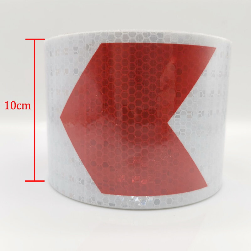 Zelfklevende Reflecterende Strip Stickers Weg Waarschuwing Strip-Stijl Decoratie Film Veilig Tape