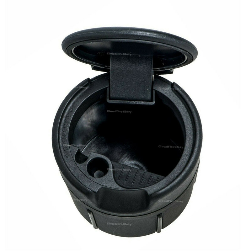 CloudFireGlory Centre Console Cup Holder Ashtray Ash Tray Canister 2016-2017 For VW Beetle 2012-2017 Jetta 2011-2017 Golf 16 17