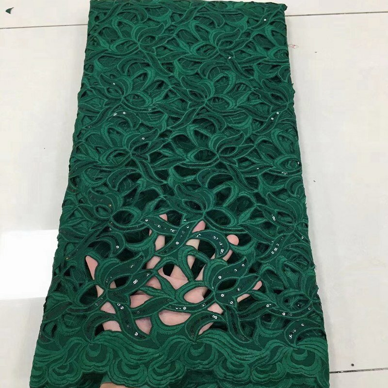 Нигерийское французское гипюровое кружево, шнур 2022, высококачественный Африканский химический тюль, кружево, вышивка, цветок, швейный материал TS9818