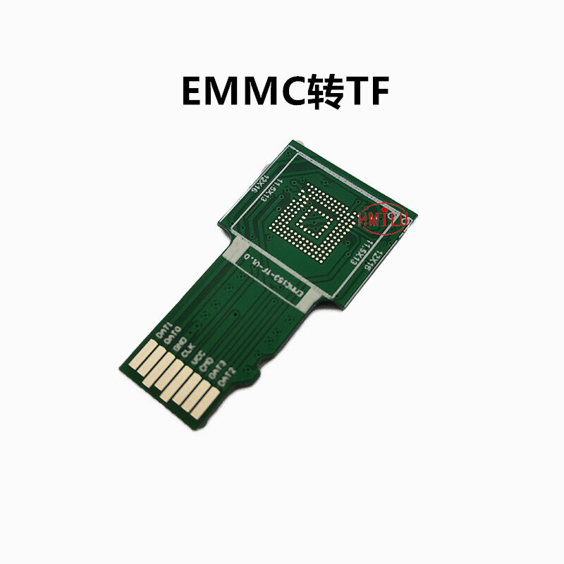 Placa adaptadora EMMC EMCP221 para teléfono móvil, tarjeta adaptadora para biblioteca de fuentes, EMMC153/169 A TF, EMMC a SD