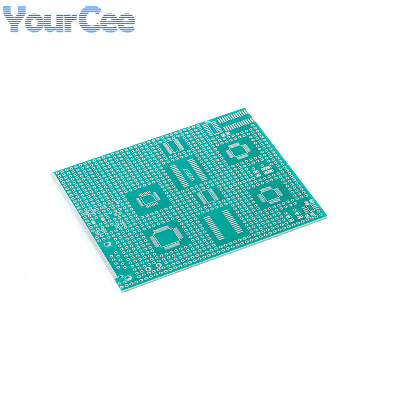 LQFP SOP QSOP QFP 9*11CM Single Sided Multi Package SMD Universal Board Adapter PCB Pinboard DIP Pin IC Test Plate 9X11CM