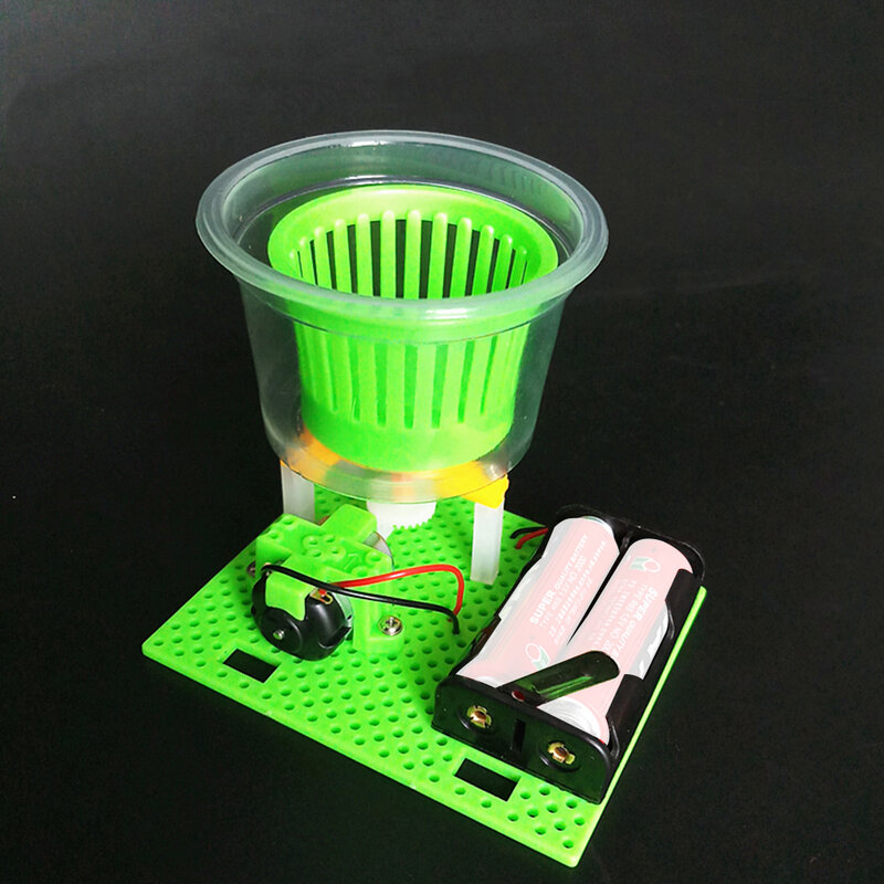 Feichao diy手作りミニ脱水機ドライヤー技術発明モデルマニュアル実験組立キット電気部品子供のための