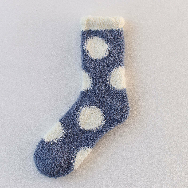 Ciruiya coral velo quente senhora coração bonito mulheres meias de inverno kawaii grosso fuzzy fofo meias meados de algodão feminino 20 modelos