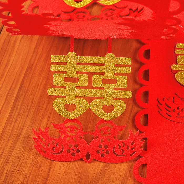 Decoración de boda tradicional china