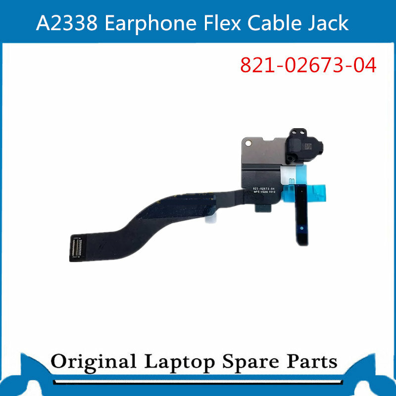 ใหม่ A2338หูฟังแจ็ค Flex Cable สำหรับ Macbook Pro 13นิ้ว821-026173-04 2020