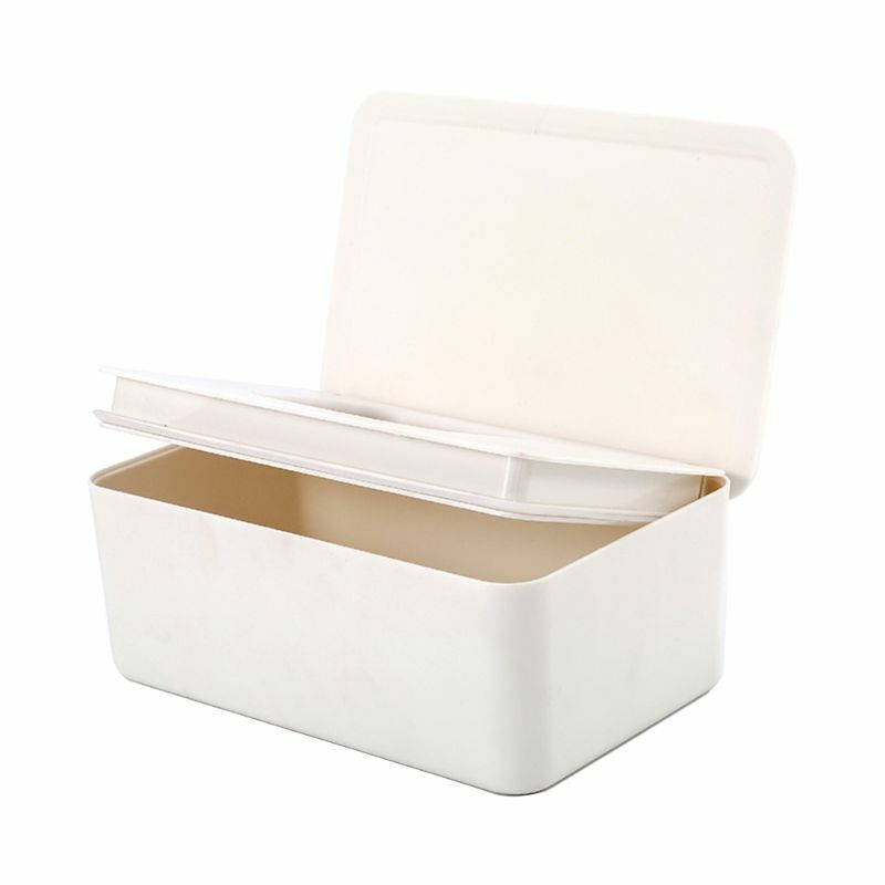 Wet Wipes Dispenser Holder Tissue Storage Box Case with Lid  for Home Stores