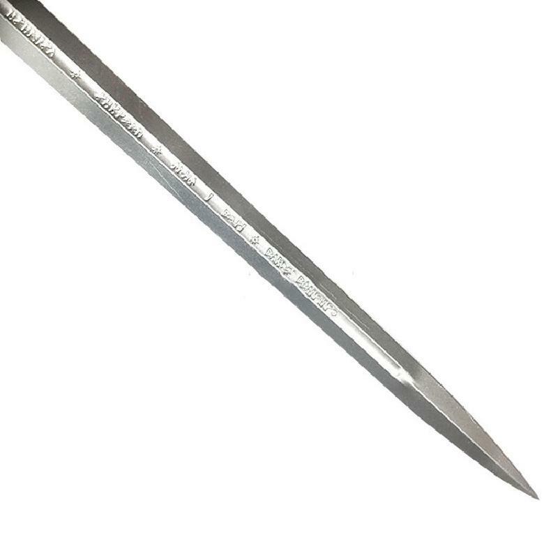 O mesmo nasir espada no filme diabo hobbit espada aragão cos adereços pu espada presentes para crianças