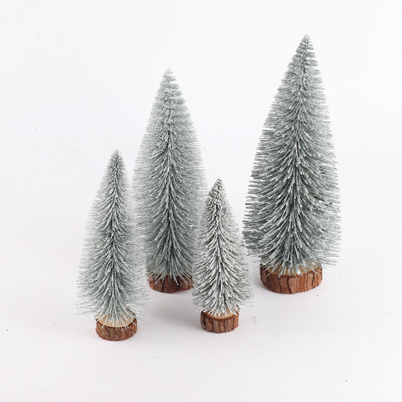 Décorations de noël 2022, nouveautés pour la maison, ornements d'arbre artificiel, fournitures artisanales, Mini cadeau festif blanc arc-en-ciel