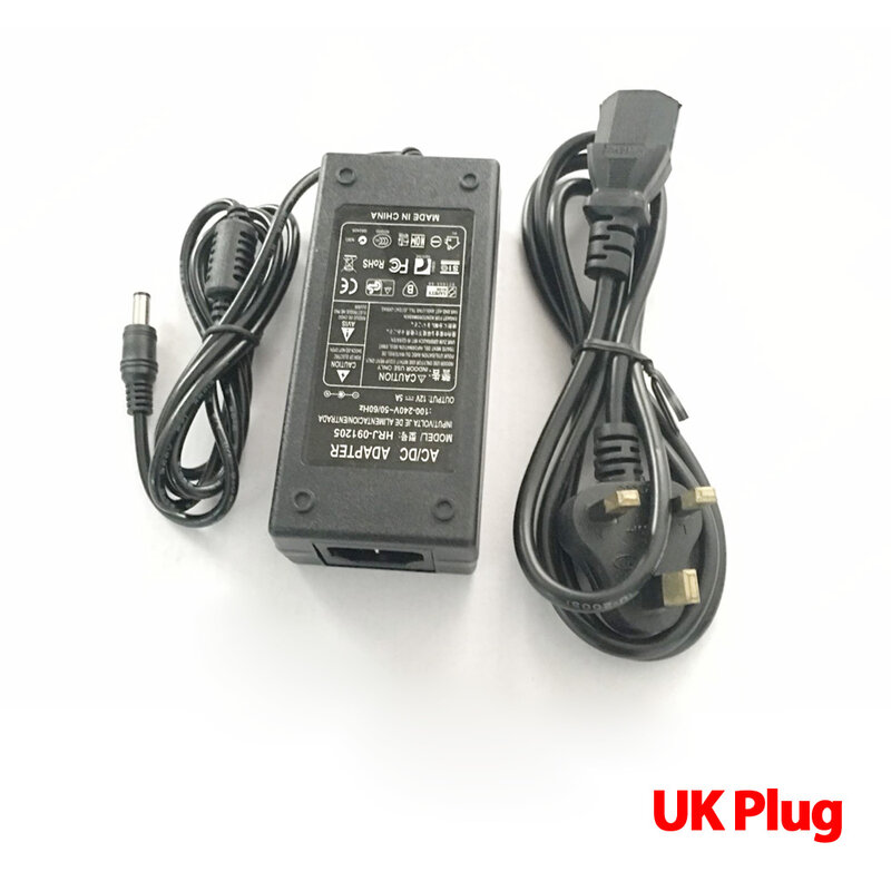 12V 4A Power supply for led strip EU/US/UK/AU adapter for AC110-220V to DC12V options plug transformer