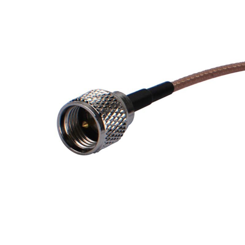 Mini-tomada da frequência ultraelevada superbat ao cabo coaxial masculino rg316 15cm rf do cabo da trança da mini-frequência ultraelevada