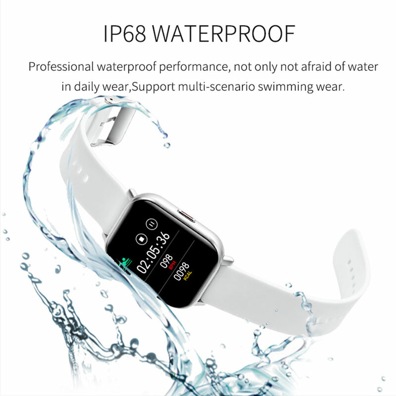 Gtr relógio inteligente 1.6 Polegada grande exibição nfc pulseira ao ar livre 5atm à prova dwaterproof água rastreador de fitness das mulheres dos homens smartwatch para xiaomi ihpone