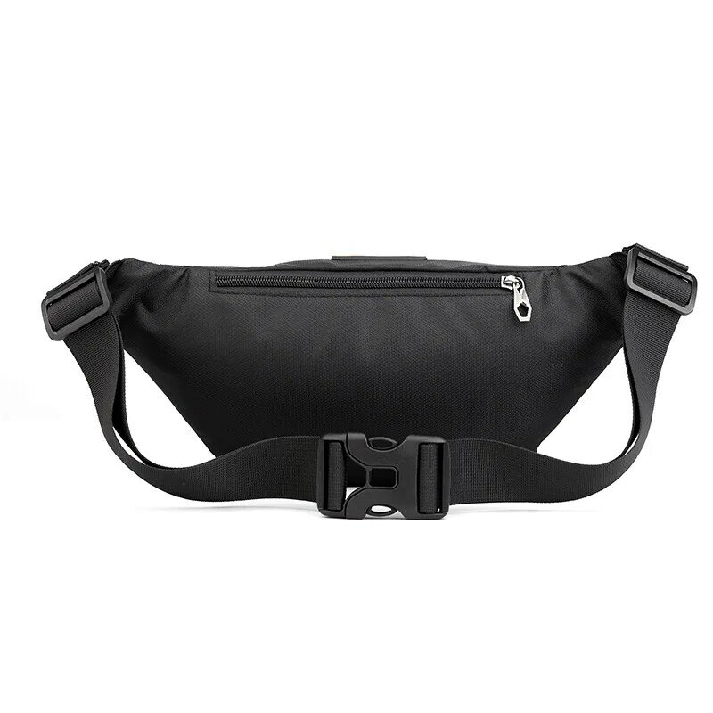 Outdoor Waist Bag Waterproof Waist Bum Bag Running Jogging Belt Pouch Zip Fanny Pack Mobile Phone Bag Men Chest Bag