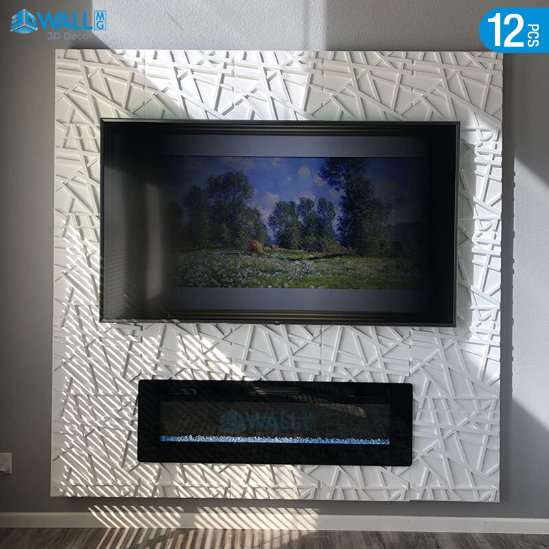 3D幾何学的な壁パネル,12個50cm,室内装飾,ダイヤモンドパターン,装飾タイル,芸術的な3D