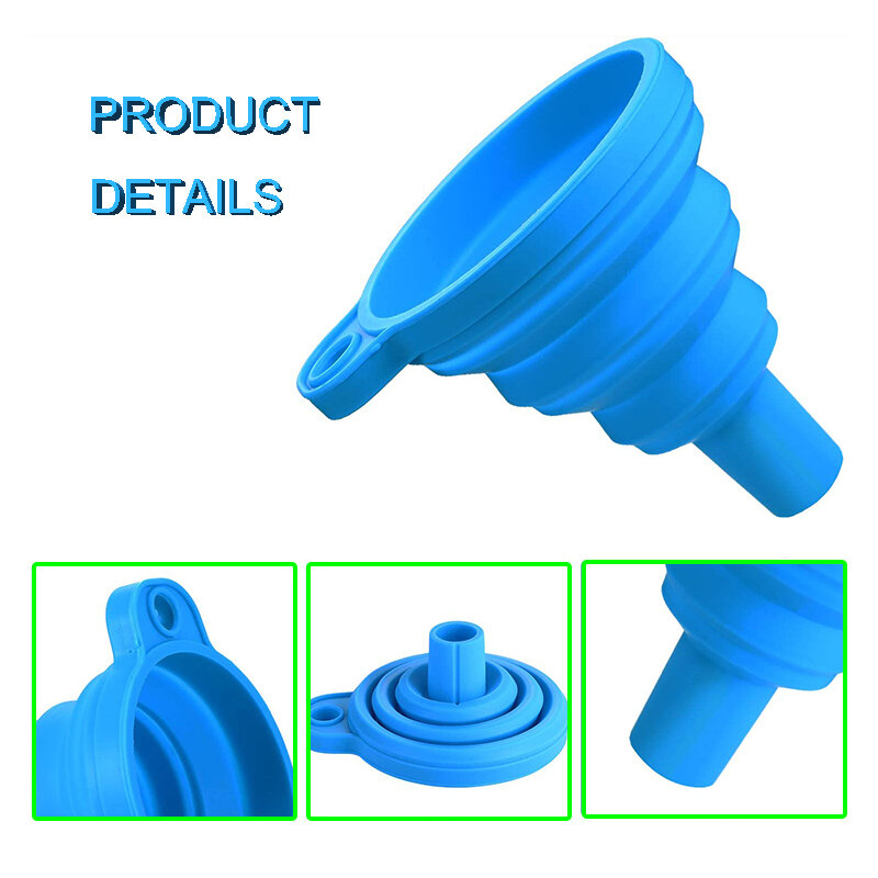 ANYCUBIC-taza de filtro de resina Uv de Metal de alta calidad, embudo de silicona desechable para piezas de impresora 3D Photon SLA DLP, 1 Juego
