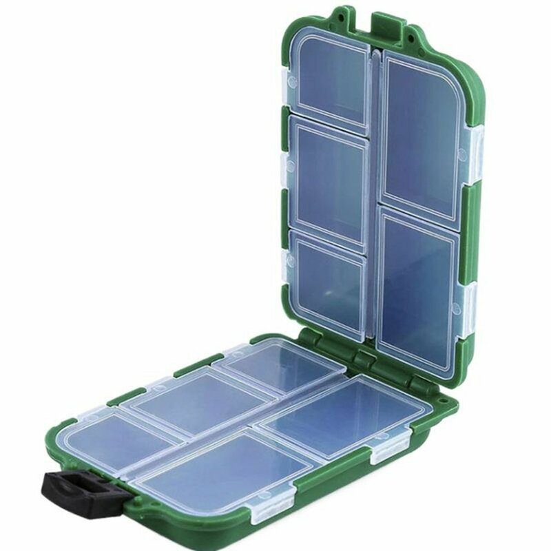 Boîte de rangement pour accessoires et matériel de pêche, boîte de rangement Visible pour leurres et hameçons