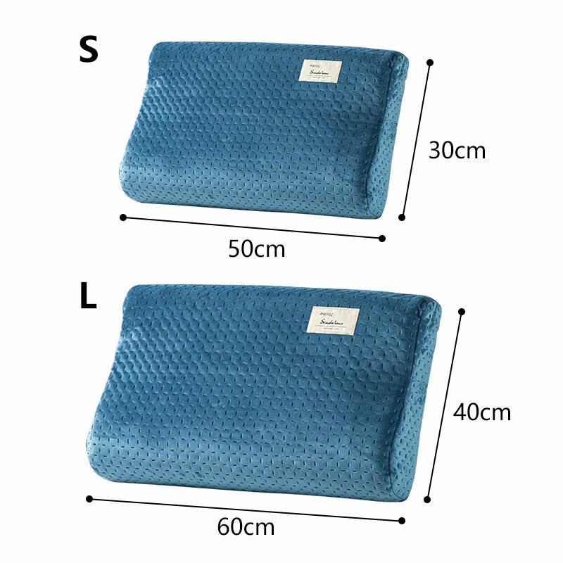 Bawełniana poszewka z pianki Memory poduszka lateksowa ortopedyczna pokrywa poduszka do spania Protector poduszka slip wysokiej jakości pościel Pure Color