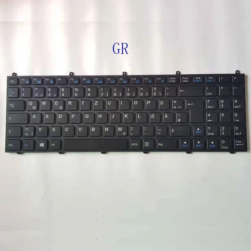 US-китайская клавиатура для DNS Clevo W650EH W650SRH W650 W655 W650SR W650SC R650SJ W6500 W650SJ w655sc w650sh MP-12N7300-4305