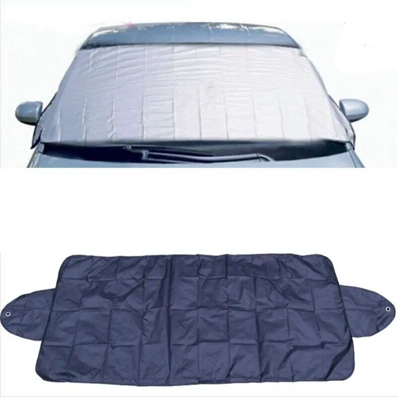 Cubierta para parabrisas de coche, parasol con ventosa, protector contra nieve, hielo, polvo, escarcha