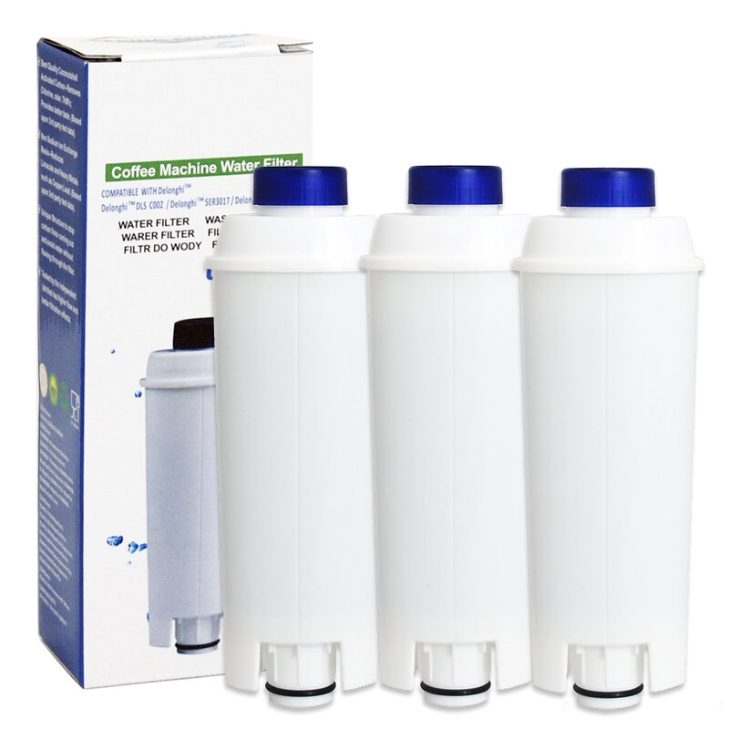 Reemplazo de filtro de agua para cafetera DLS C002 CFL-950 SER3017 ECAM/ESAM/etam-series EC680, BCO420 NSF, certificado