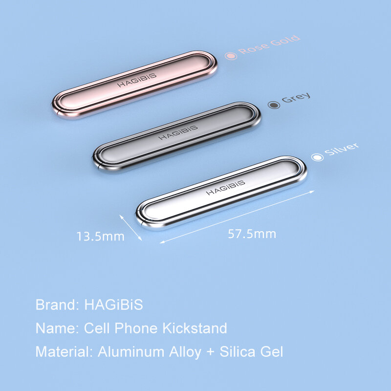 Hagibis Cell Phone Kickstand Universal Vertical Horizontal Stand Adjustable Mini Folding Desk Mount Holder for iPhone Samsung