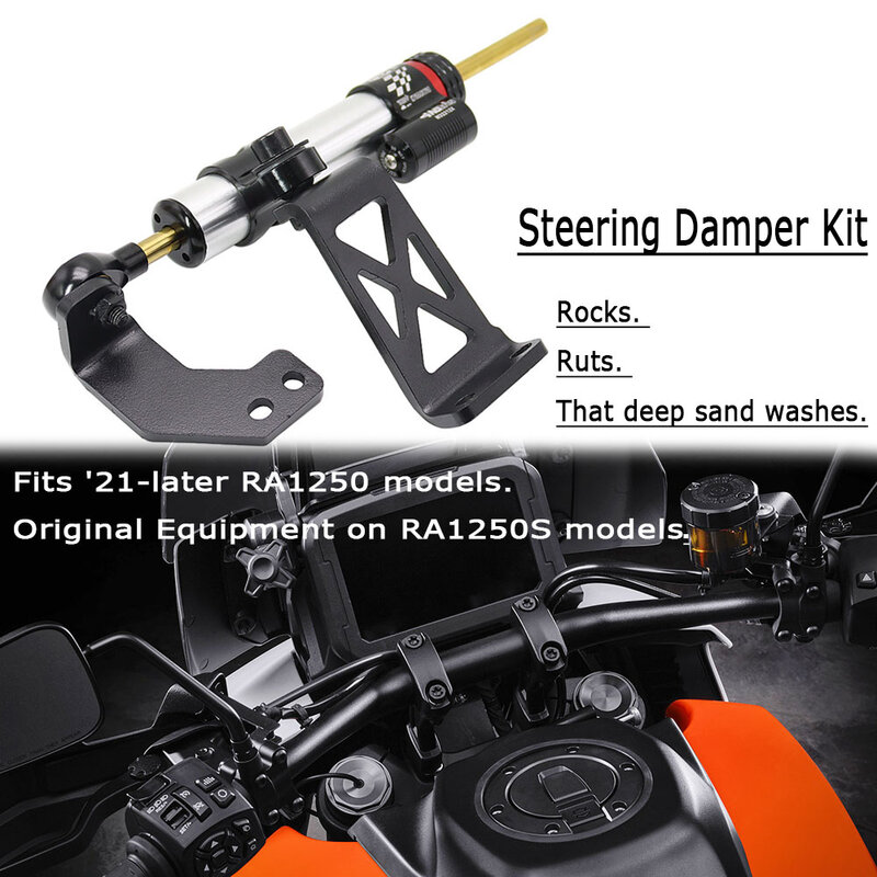 Stabilisateur d'amortisseurs directionnels pour moto, Kit de Support de montage pour panamerica 1250 S PA1250 S 2021