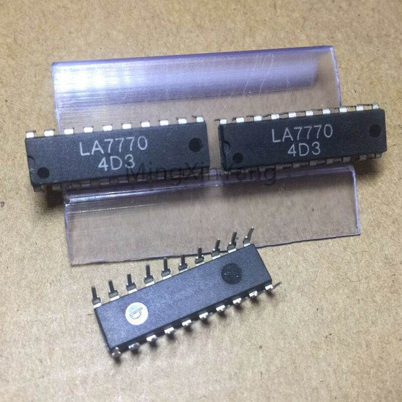 Chip IC LA7770 DIP20, receptor de banda ancha FSK para CATV, 10 Uds.