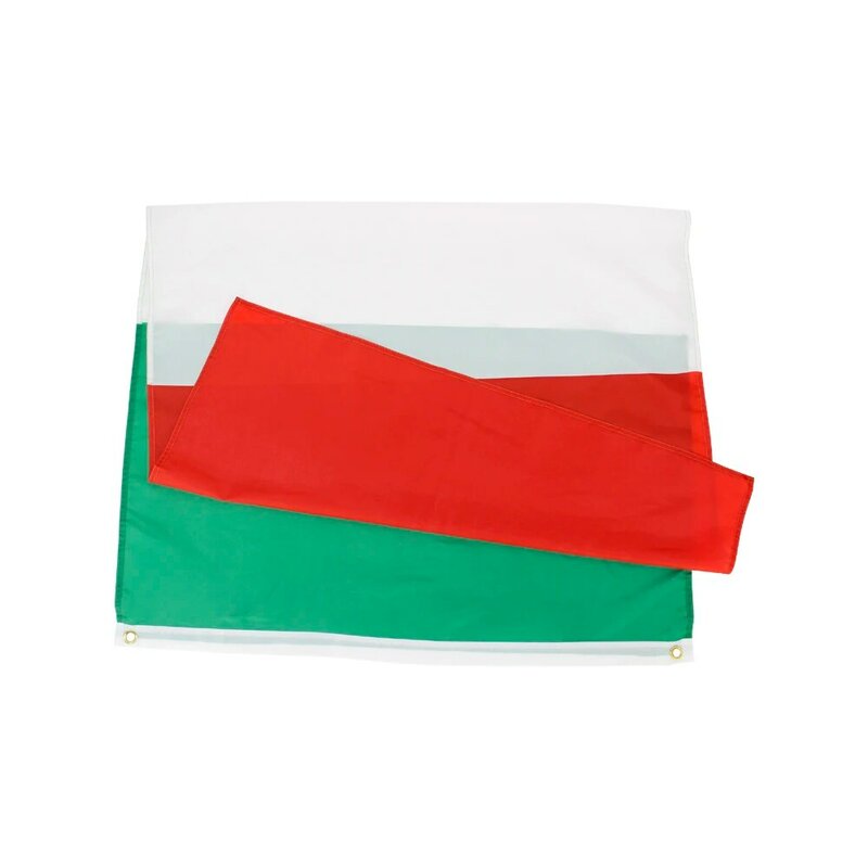 Drapeaux nationaux italiens en polyester, bannière Italiana, sensation d'Italie, vert de face, blanc, rouge, degré de décoloration UV, 90x150cm