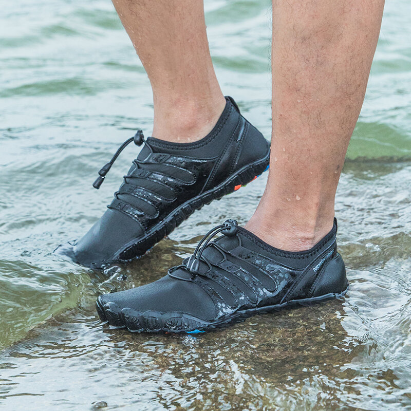 Zapatos acuáticos para hombre, zapatillas de playa de secado rápido, transpirables, calzado de agua para natación, senderismo, talla grande 50