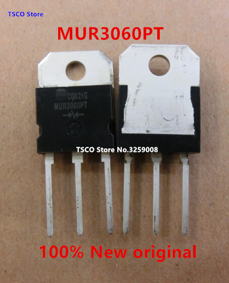 MUR3060PT 100% nuevo, original, 10 piezas