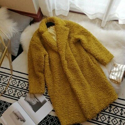 Top brand New Style 2020 High-end Fashion Women Faux Fur Coat S72  high quality