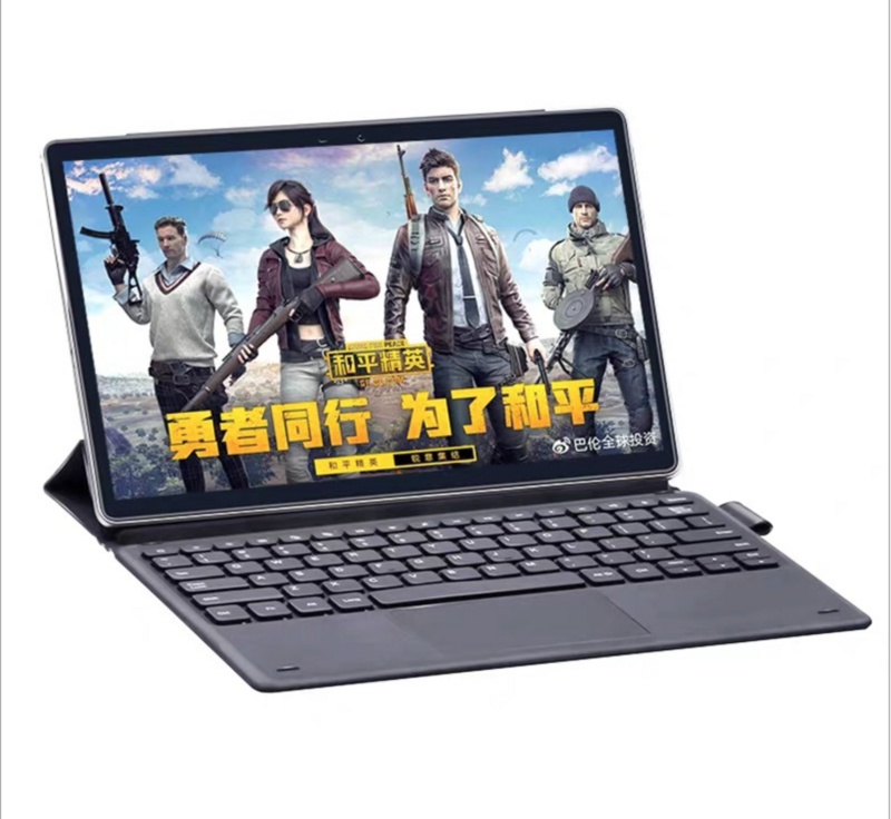 10.1 นิ้ว Win10 Windows Tablet PC Intel Z8350 HD IPS หน้าจอคีย์บอร์ดและหนัง