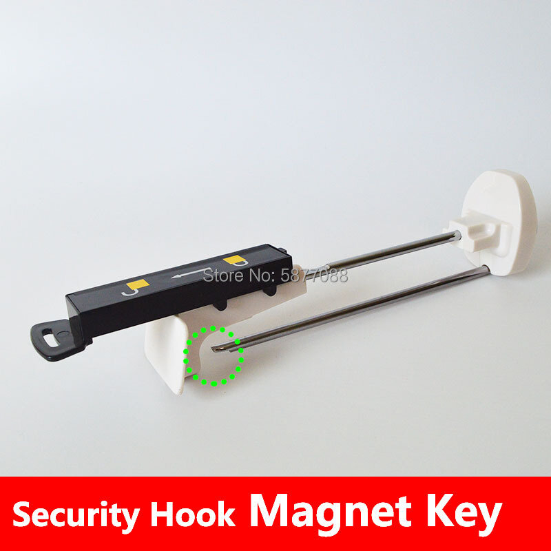 Separatore magnetico gancio di sicurezza chiave magnetica S3 rimozione chiave a mano magnete Lockpick rilascio S3 Display chiave gancio staccatore blocco arresto