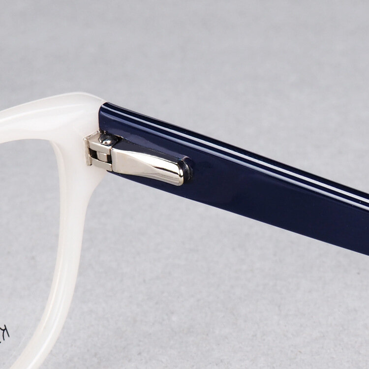 안경 클래식 얇은 프레임 플레이트 안경 프레임 완료 Myopia 안경 안티 블루 라이트 렌즈를 장착 할 수 있습니다