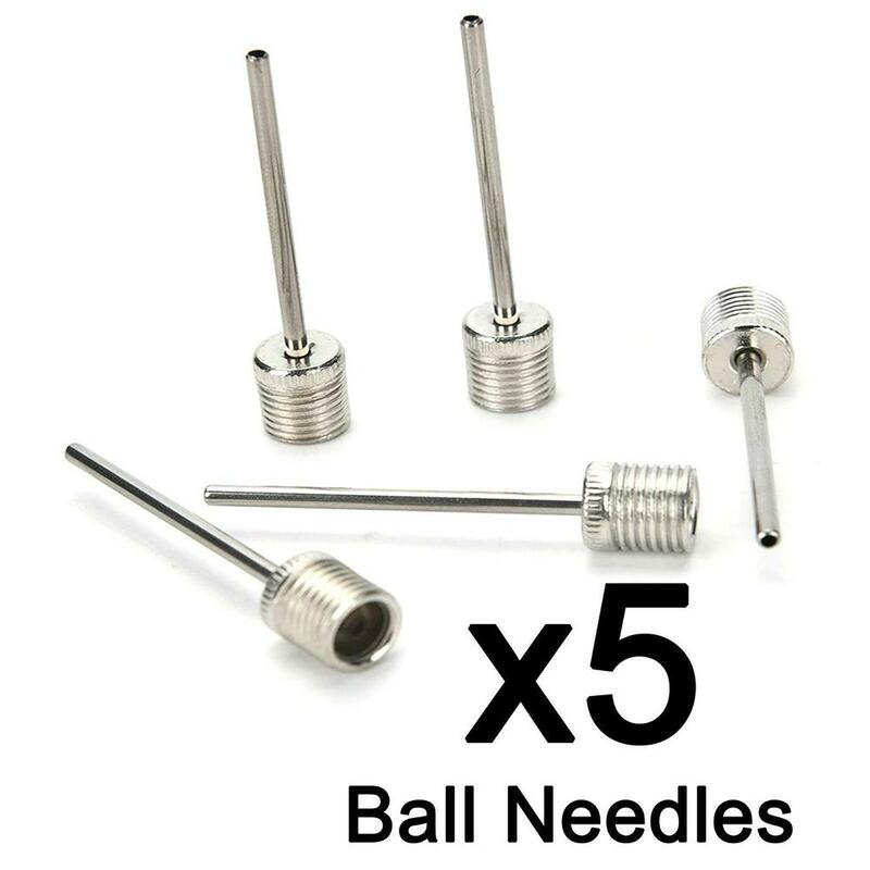 5Pcs US Type Metal Inflator Ball Needles Pin for Basketball Soccer Football