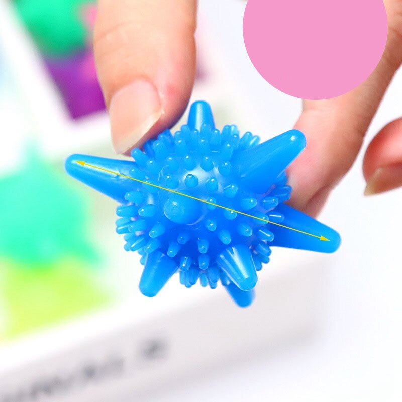 10PCS/5PCS Reusable Laundry Ball for Washing Machine Lint remover for clothing PVC Solid washing Anti-knot Clothes dryer Balls
