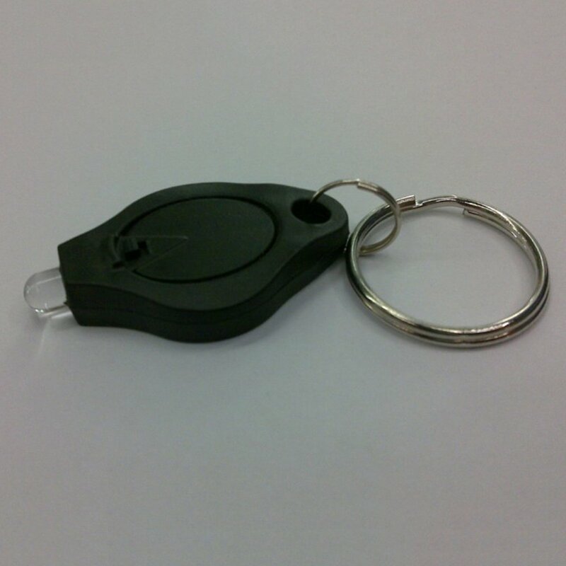 แบบพกพา Mini ขนาดพวงกุญแจบีบไฟ LED ไฟฉายไฟฉายกระเป๋า Key แหวนสำหรับพวงกุญแจ Keyring ร้อนเต่าขนาดเล็กโคมไฟ