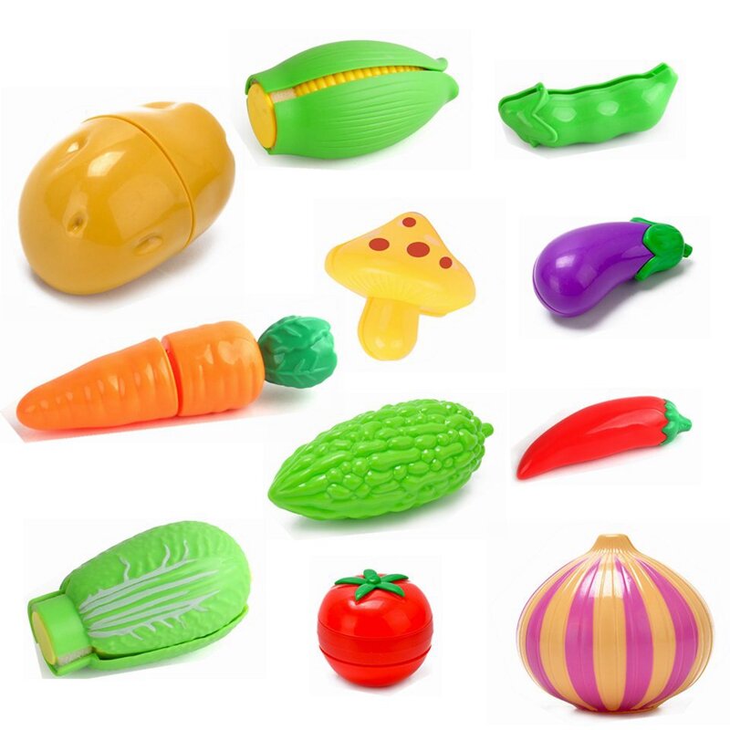 Udawaj zagraj w kuchnię warzywa zabawki miniaturowe fałszywe jedzenie pomidor marchew kapusta ziemniak kukurydza Chili Model dziewczyny zabawki dla dzieci 29