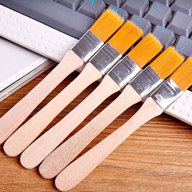 Cabelo macio escova pequena teclado portátil escova limpa tela fenda poeira escova de limpeza multifuncional groove nook ferramentas de limpeza