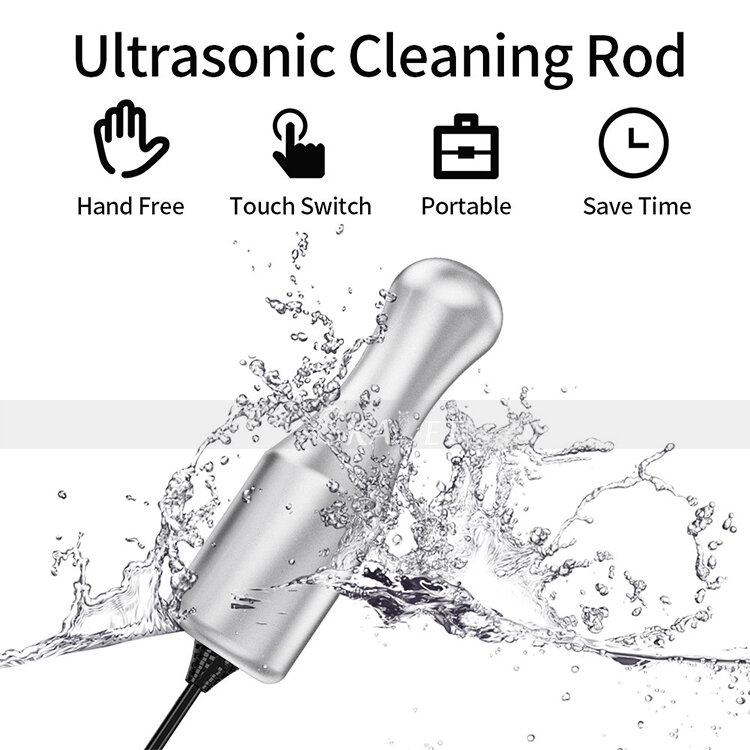 Équipement ultrasonique portatif d'ultrason de bâton de décapant de tige de nettoyage de 100W fendu pour des outils à la maison